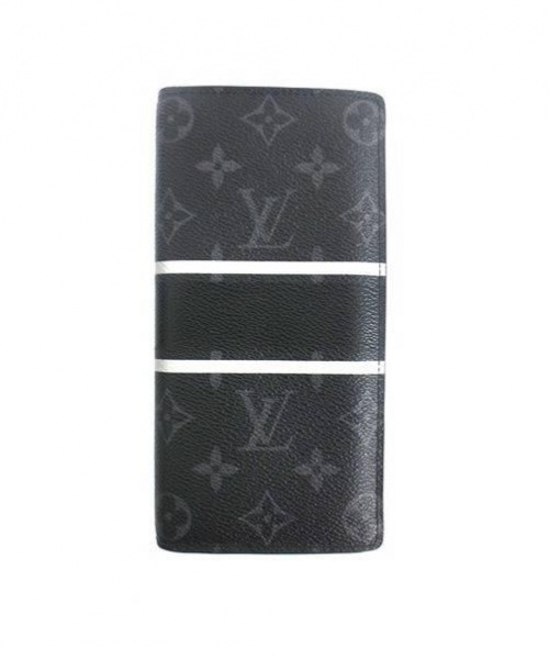 LOUIS VUITTON（ルイ ヴィトン）LOUIS VUITTON×Fragment design (ルイ・ヴィトン×フラグメントデザイン) モノグラム エクリプス フラッシュ ポルトフォイユ ブラック サイズ:- M64438 CA2127 モノグラム 　の古着・服飾アイテム