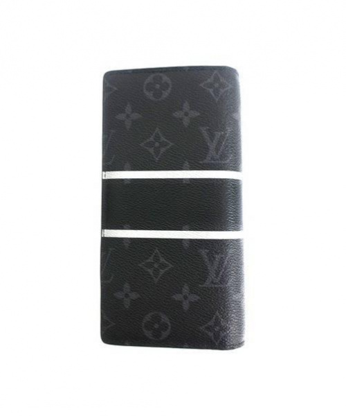 LOUIS VUITTON（ルイ ヴィトン）LOUIS VUITTON×Fragment design (ルイ・ヴィトン×フラグメントデザイン) モノグラム エクリプス フラッシュ ポルトフォイユ ブラック サイズ:- M64438 CA2127 モノグラム 　の古着・服飾アイテム