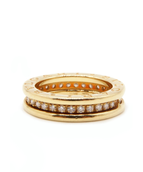 BVLGARI（ブルガリ）BVLGARI (ブルガリ) Diamond B-Zero1 Ring ゴールド サイズ:48の古着・服飾アイテム