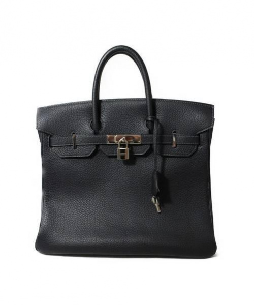 HERMES（エルメス）HERMES (エルメス) オータクロア32/ハンドバッグ ネイビー（ブラック） オータクロア32 ■の古着・服飾アイテム