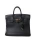 HERMES（エルメス）の古着「オータクロア32/ハンドバッグ」｜ネイビー