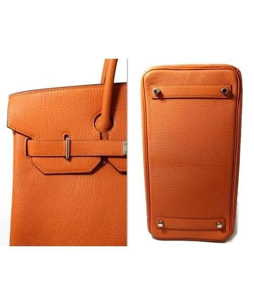 HERMES（エルメス）HERMES (エルメス) オータクロア32/ハンドバッグ オレンジ オータクロア32の古着・服飾アイテム