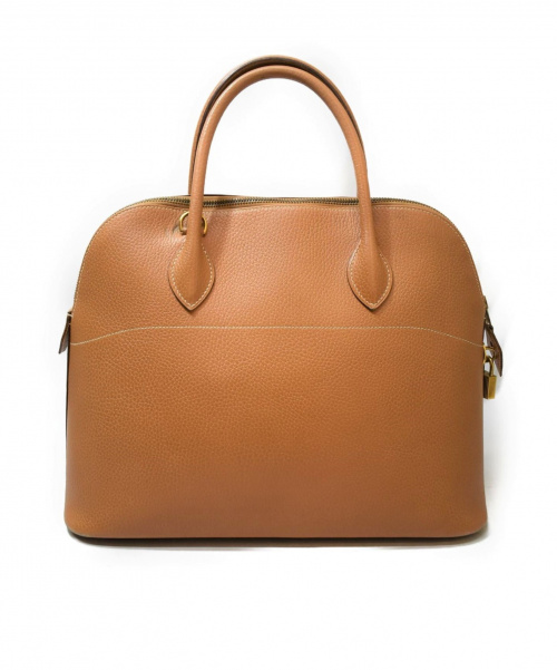 HERMES（エルメス）HERMES (エルメス) ボリード37 ナチュラル サイズ:37 クシュベル ○Y(1995年)の古着・服飾アイテム