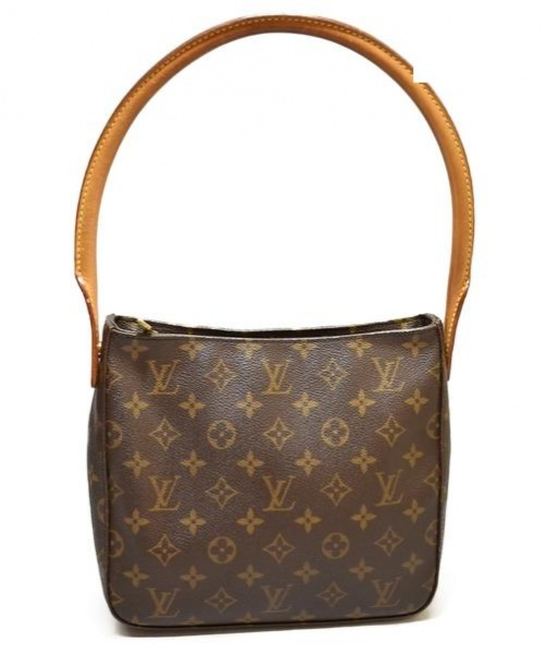 LOUIS VUITTON（ルイ ヴィトン）LOUIS VUITTON (ルイヴィトン) ルーピングMM ブラウン サイズ:MM モノグラム FL0071　M51146の古着・服飾アイテム