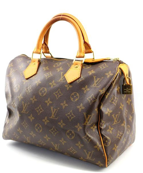 LOUIS VUITTON（ルイ ヴィトン）LOUIS VUITTON (ルイヴィトン) スピーディ30 ブラウン サイズ:30 モノグラム M41108 AA0045の古着・服飾アイテム