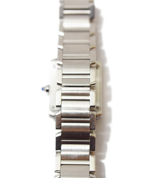 Cartier（カルティエ）Cartier (カルティエ) タンクフランセーズ/腕時計 タンクフランセーズ クォーツ ステンレススチールの古着・服飾アイテム