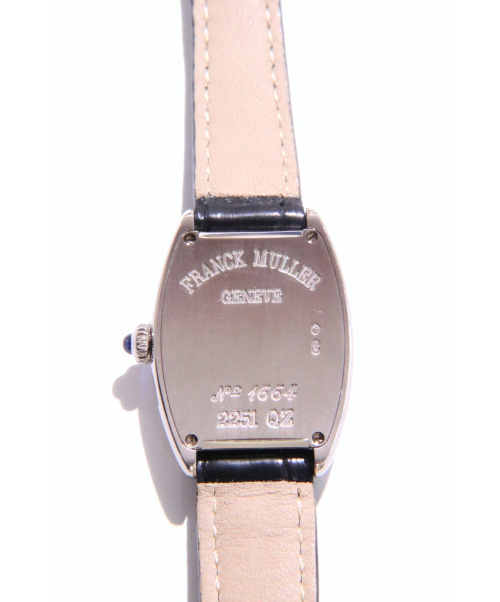 FRANCK MULLER（フランクミュラー）FRANCK MULLER (フランクミュラー) トノーカーベックス インターミディエ サイズ:-の古着・服飾アイテム