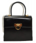 Salvatore Ferragamo（サルヴァトーレフェラガモ）の古着「2WAYハンドバッグ」｜ブラック