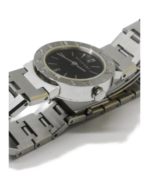 BVLGARI（ブルガリ）BVLGARI (ブルガリ) ブルガリブルガリ ブラック サイズ:- ブルガリブルガリ BB.23.SS クォーツ ステンレススチールの古着・服飾アイテム