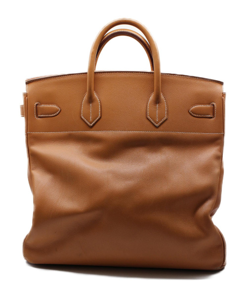 HERMES（エルメス）HERMES (エルメス) オータクロア40/ハンドバッグ ゴールド オータクロア40 クシュベル ○Yの古着・服飾アイテム