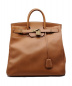 HERMES（エルメス）の古着「オータクロア40/ハンドバッグ」｜ゴールド