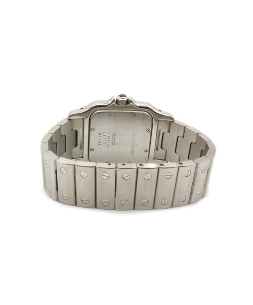 Cartier（カルティエ）Cartier (カルティエ) サントスガルベLM アイボリー サイズ:LM クォーツの古着・服飾アイテム
