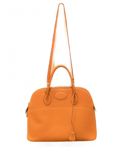 HERMES（エルメス）HERMES (エルメス) ハンドバッグ/ボリード35 ゴールド  トゴの古着・服飾アイテム