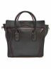 CELINE (セリーヌ) ラゲージナノショッパー ブラック サイズ:- ラゲージナノショッパー レザー：125000円