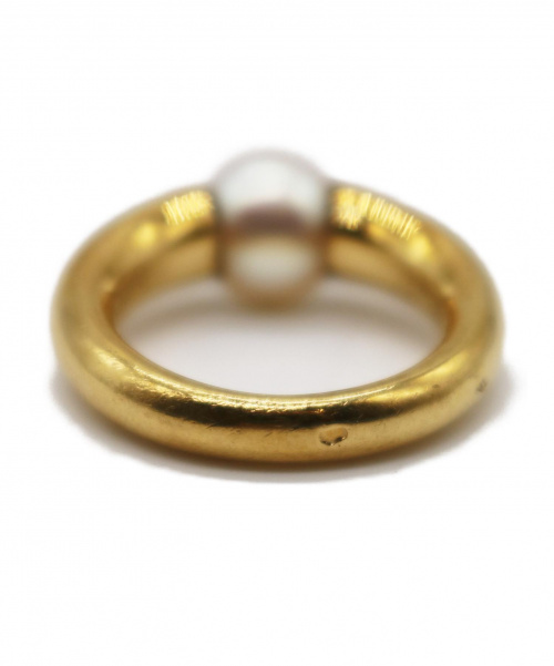 Cartier（カルティエ）Cartier (カルティエ) ペルラ パールリング サイズ:51 K18YG 11.1g 真珠の古着・服飾アイテム
