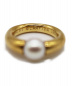 Cartier (カルティエ) ペルラ パールリング サイズ:51 K18YG 11.1g 真珠：64800円
