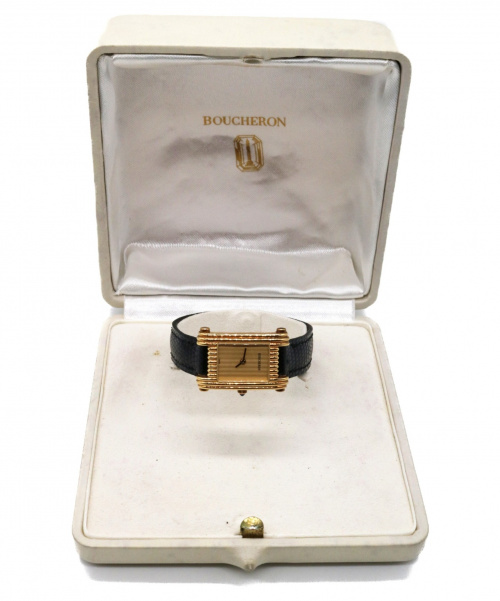 BOUCHERON（ブシュロン）BOUCHERON (ブシュロン) リフレ ゴールド クォーツ リザードの古着・服飾アイテム