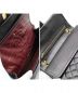 中古・古着 CHANEL (シャネル) ダブルフラップチェーンショルダーバッグ/ヴィンテージ ブラック マトラッセ ■：128000円