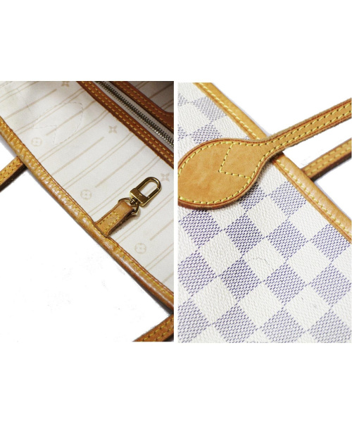 LOUIS VUITTON（ルイ ヴィトン）LOUIS VUITTON (ルイヴィトン) ネヴァーフルMM/トートバッグ サイズ:MM ダミエ・アズール N51107 AR0110の古着・服飾アイテム