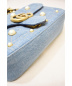 中古・古着 GUCCI (グッチ) GGマーモント/ショルダーバッグ GGマーモント 446744 520981 デニム ■：188000円