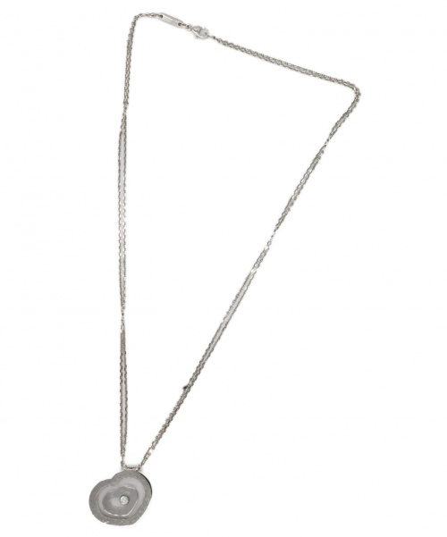 CHOPARD（ショパール）CHOPARD (ショパール) ハッピースピリットネックレス サイズ:- K18WG ダイヤモンド 0.10ctの古着・服飾アイテム