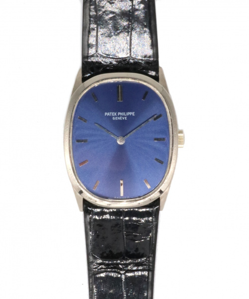 PATEK PHILIPPE（パテックフィリップ）PATEK PHILIPPE (パテックフィリップ) ゴールデンエリプス ブルーの古着・服飾アイテム