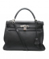 HERMES（エルメス）の古着「ケリーバッグ32」｜ブラック