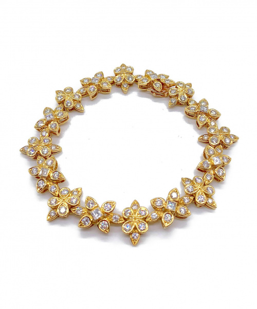 CHAUMET（ショーメ）CHAUMET (ショーメ) ダイヤブレスレット サイズ:- K18　30.6gの古着・服飾アイテム