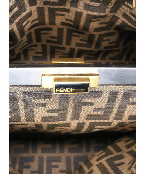 FENDI（フェンディ）FENDI (フェンディ) ピーカブー ターコイズグリーン サイズ:- ミディアム　2wayショルダーバッグの古着・服飾アイテム