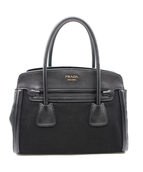 PRADA（プラダ）PRADA (プラダ) 2WAYハンドバッグ ブラック BN2595 レザーの古着・服飾アイテム