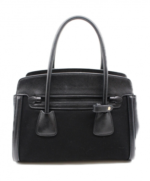 PRADA（プラダ）PRADA (プラダ) 2WAYハンドバッグ ブラック BN2595 レザーの古着・服飾アイテム