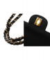 中古・古着 CHANEL (シャネル) チェーンショルダーバッグ/マトラッセ コットン ブラック マトラッセ コットン 464725：97800円