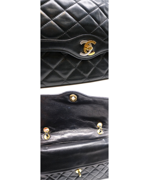 CHANEL（シャネル）CHANEL (シャネル) ショルダーバッグ/マトラッセ パリ限定品 ブラックの古着・服飾アイテム