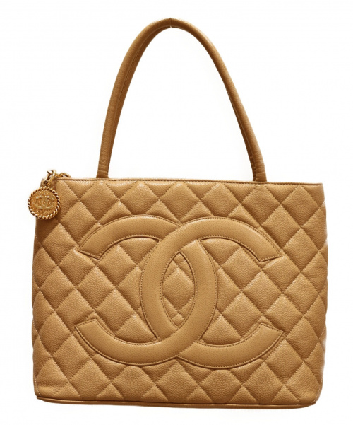 CHANEL（シャネル）CHANEL (シャネル) 復刻トートバッグ ベージュ サイズ:-の古着・服飾アイテム