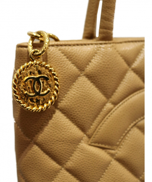 CHANEL（シャネル）CHANEL (シャネル) 復刻トートバッグ ベージュ サイズ:-の古着・服飾アイテム
