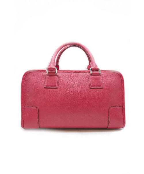 LOEWE（ロエベ）LOEWE (ロエベ) アマソナ28 ピンク サイズ:28 ハンドバック/ナッパレザーの古着・服飾アイテム