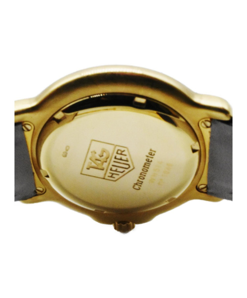 TAG Heuer（タグ・ホイヤー）TAG Heuer (タグホイヤ) クロノメーター ブラウン クロノメーター WH514 自動巻き レザーの古着・服飾アイテム