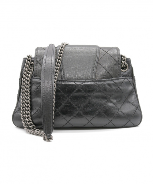 CHANEL（シャネル）CHANEL (シャネル) ショルダーバッグ ブラック ワイルドステッチ ソフトキャビアスキンの古着・服飾アイテム