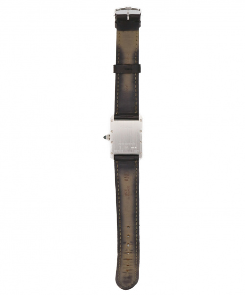Cartier（カルティエ）Cartier (カルティエ) タンク・ルイ・カルティエSM ベルト変色・ガラスキズ有 サイズ:SM W1541056　クォーツの古着・服飾アイテム