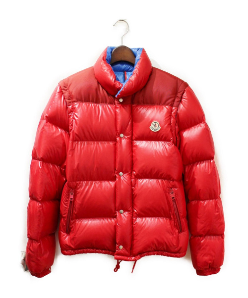 MONCLER（モンクレール）MONCLER (モンクレール) ANDERSEN/ダウンジャケット レッド サイズ:1 冬物の古着・服飾アイテム