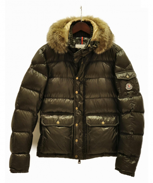 MONCLER（モンクレール）MONCLER (モンクレール) ダウンジャケット グリーン サイズ:1の古着・服飾アイテム
