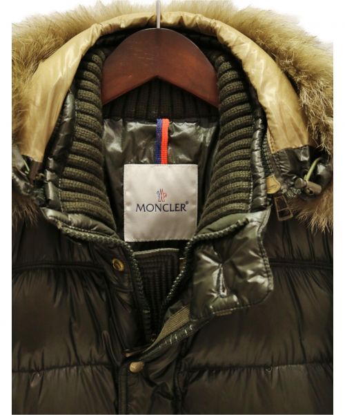 MONCLER（モンクレール）MONCLER (モンクレール) ダウンジャケット グリーン サイズ:1の古着・服飾アイテム
