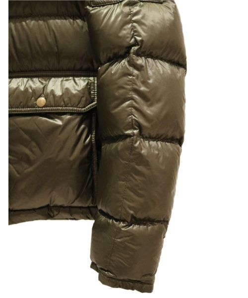 MONCLER（モンクレール）MONCLER (モンクレール) ダウンジャケット グリーン サイズ:1の古着・服飾アイテム