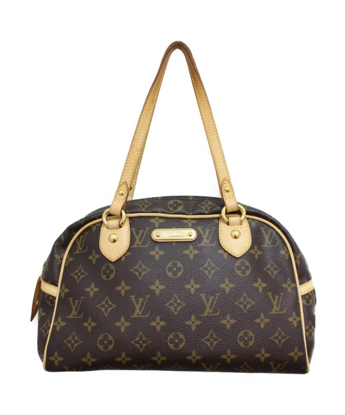 LOUIS VUITTON（ルイ ヴィトン）LOUIS VUITTON (ルイ ヴィトン) モントルグイユGM ブラウン サイズ:GM モノグラム M95566 SP4078の古着・服飾アイテム