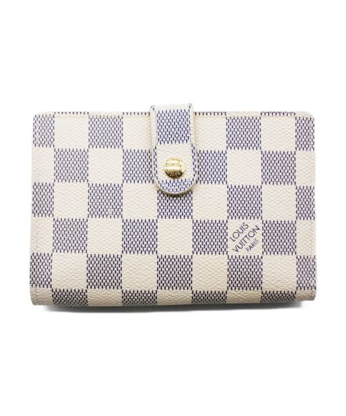 LOUIS VUITTON（ルイ ヴィトン）LOUIS VUITTON (ルイヴィトン) ポルトフォイユ・ヴィエノワ サイズ:- ダミエ・アズール N61676 MI4104の古着・服飾アイテム