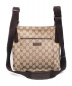 GUCCI（グッチ）の古着「GGキャンバス/ショルダーバッグ」｜ベージュ
