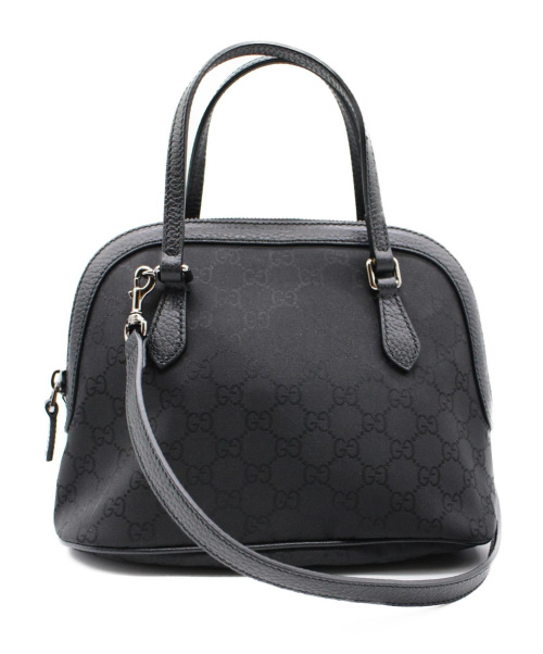 GUCCI（グッチ）GUCCI (グッチ) 2WAYショルダーバッグ ブラック GGナイロン 341504 498075の古着・服飾アイテム