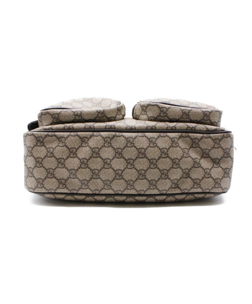 GUCCI（グッチ）GUCCI (グッチ) GGキャンバスショルダーバッグ ベージュ GG 246881 520981の古着・服飾アイテム