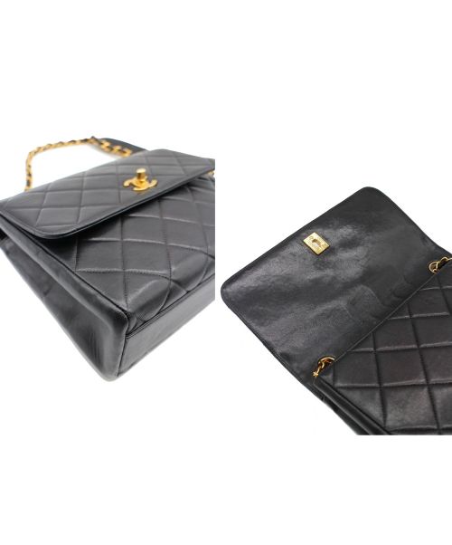 CHANEL（シャネル）CHANEL (シャネル) チェーンショルダーバッグ/マトラッセ ブラック サイズ:-の古着・服飾アイテム