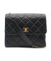 CHANEL（シャネル）の古着「チェーンショルダーバッグ/マトラッセ」｜ブラック
